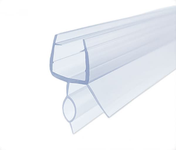 1 st duschdörrstätning 70 cm för 8 mm glas, duschkabin tätning packning