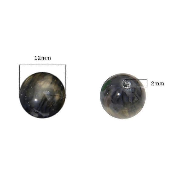 Round Resin Beads Bead Kit Necklace Accessories Bead Handmade Set DIY Material For Making Je