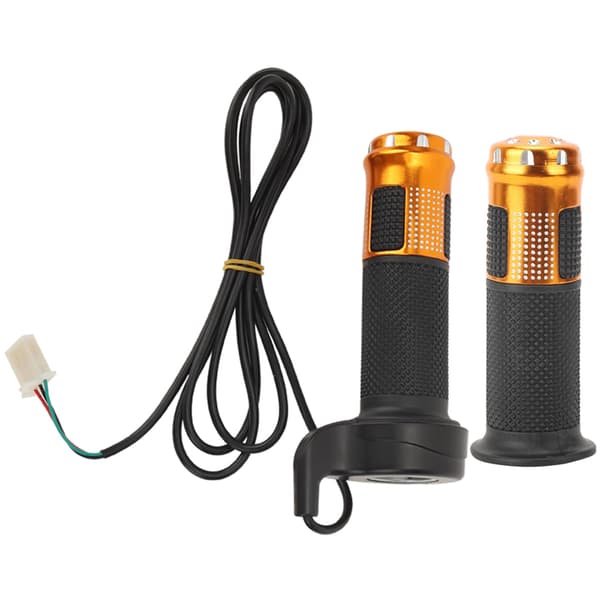 1 Pair Universal Electric Scooter Twist Handle Throttle Left Right Replacement 1.45M Cable