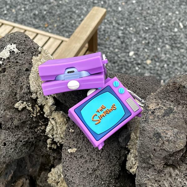 2 st Silikonfodral med Krok för Samsung Buds2 Pro/buds2/buds live/buds pro/buds FE, 3D Tecknad Design