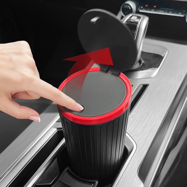 Universell bil søppelbøtte Mini Auto Støv Organizer Bil Interiør