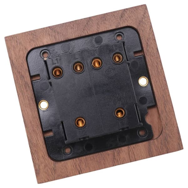 Amerikansk Industriell Retro Stil Lysbryter, Messing Vippebryter, Antikk Stue Lysbryter (2)