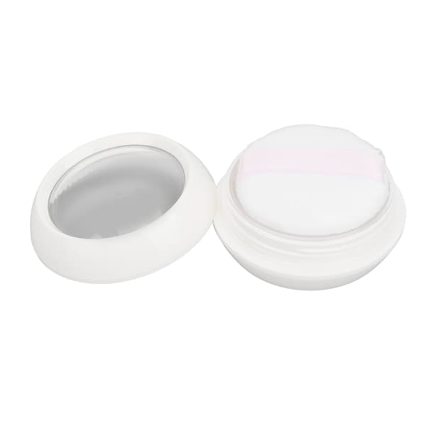 Makeup Powder Container Refillable Empty Loose Powder Box with Powder Puff, Sifter, and Spoon for Travel and Daily Use
