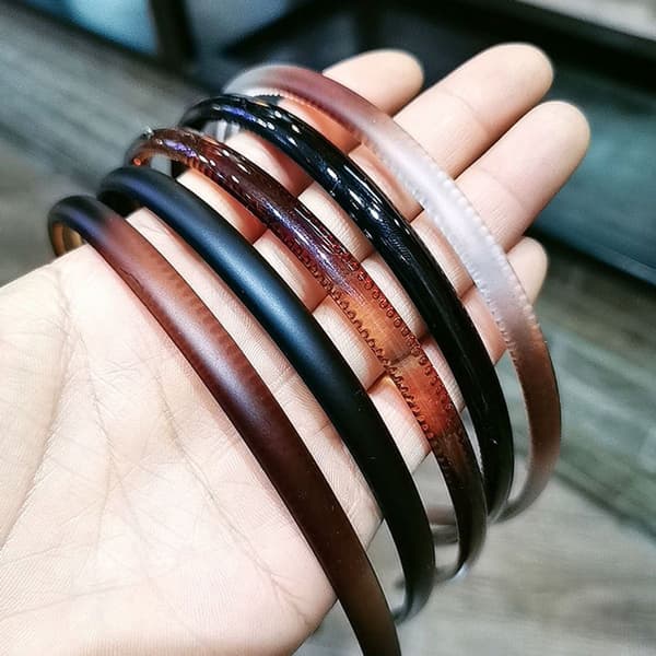 Simple plastic headbands, tooth comb headbands, thin DIY hair form1