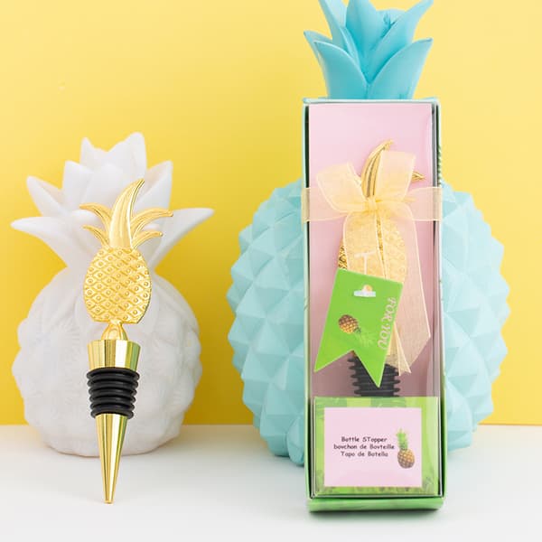 Pakke med juletræskork af metalananas
