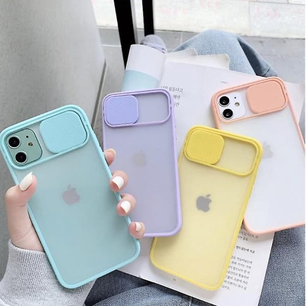 Stuff Certified® iPhone 11 Camera Protection Case - Soft TPU Transparent Lens Protector Black