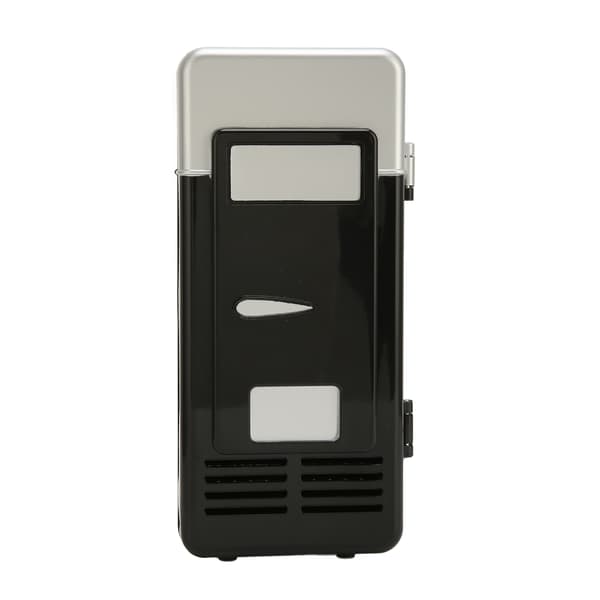 USB Cooler Insulated Cooling Small Portable Low Decibel Energy Saving Semiconductor Refrigerator Cooler for Car Black