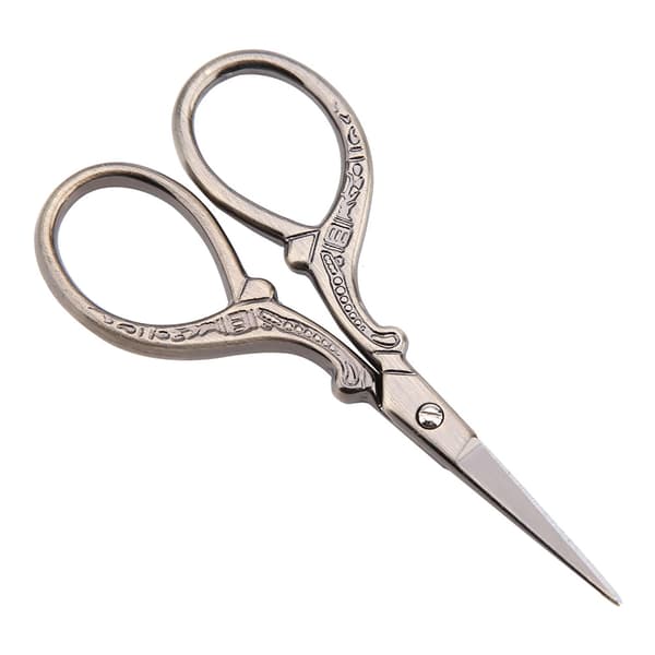 DIY Cross Stitch Antique Sewing Scissors Embroidery Tool Small Scissors (Bronze)