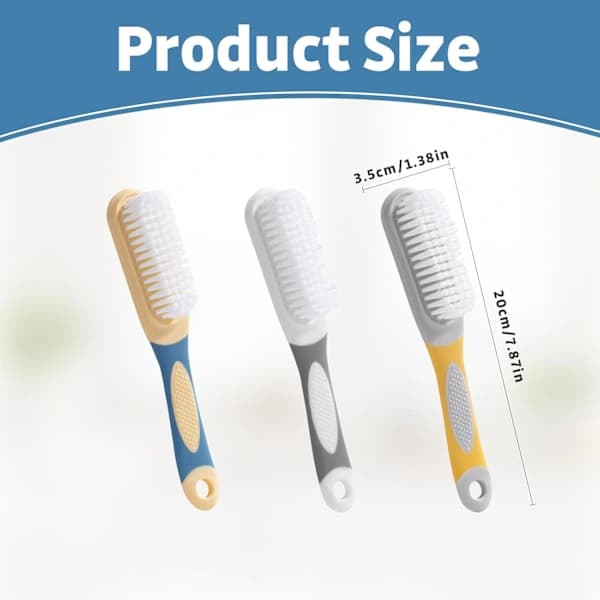 Packaging Shoe Brush Clothes Brush Soft Brush Home Textile Brush Comfortable High-Quality Shoe Brush Suitable for