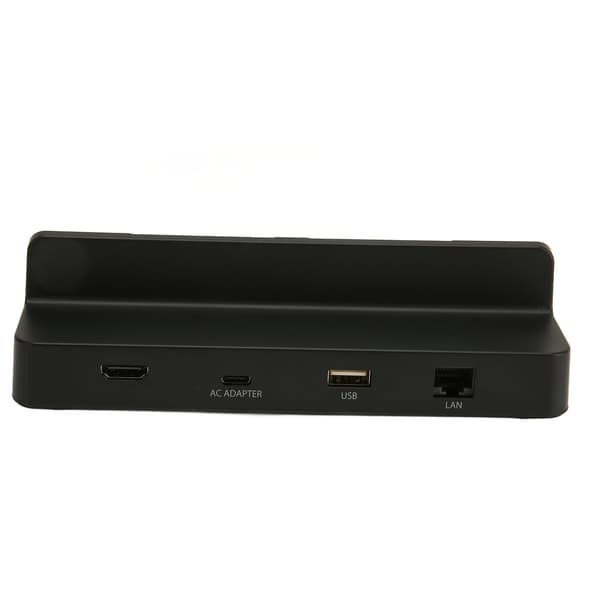 Konsoll TV-dokkingstasjon 4K HD Multimedia Interface-omformer ladehub med Gigabit Ethernet-port for Switch OLED