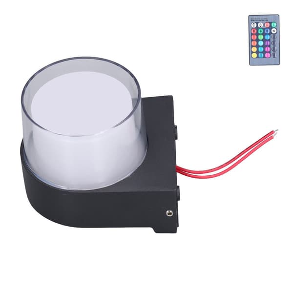 Outdoor Wall Lamp 5W RGB Remote Control LED Waterproof KLB