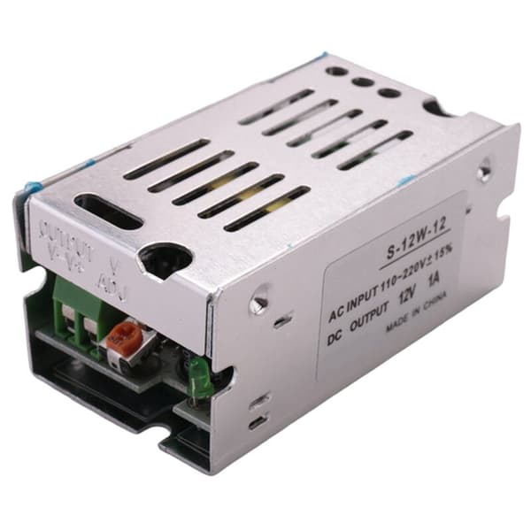 AC 110-220V 12V 1A 12W AC-strømforsyningsomformer for LED-stripe
