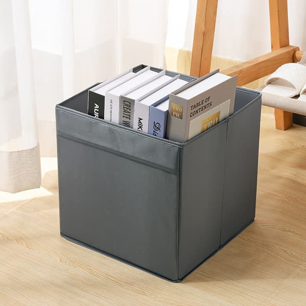 Insats - Grå - 31x31x31cm - 3-pakning