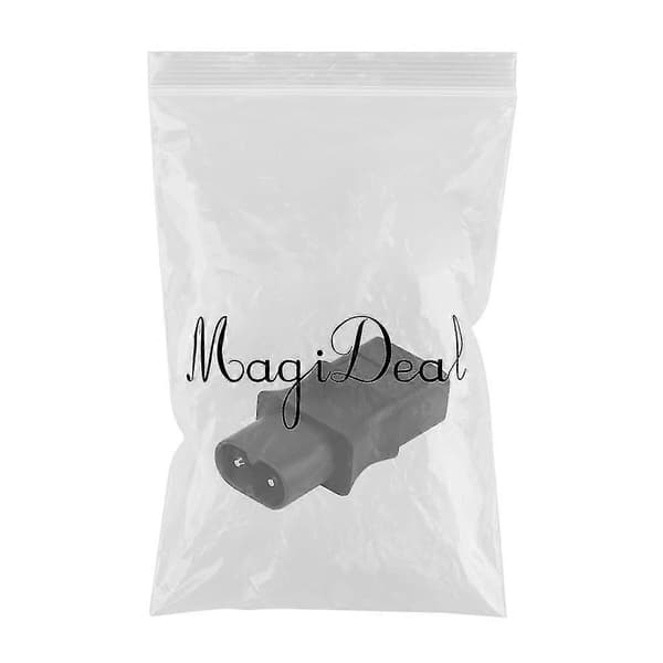 IEC 320 C8 han til IEC 320 C9 2-benet hun AC-adapter 6A / 250V