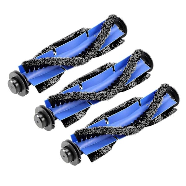 3-pack Replacement Parts Roller Brush For Eufy Robovac 11s 15c 30 30c 12 35c Robotic Vacuum Cleaner