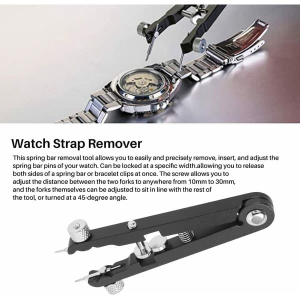 6825 Watch Strap Remover Adjustment Tool Professional V-Spring Bar Pliers for Watchmakers Watch Tool