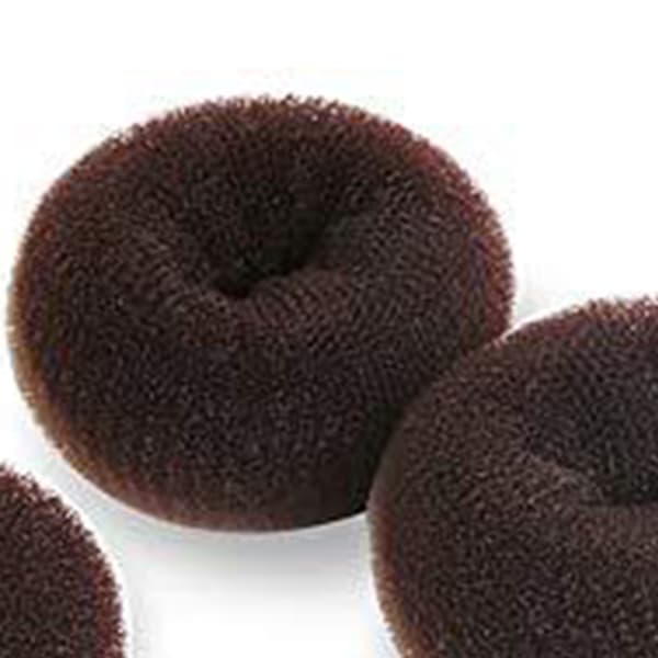Hårknut Maker Sett Ulike Størrelser Elastisk Hår Donut Knut Maker Sett med Hårbånd og Hårnåler