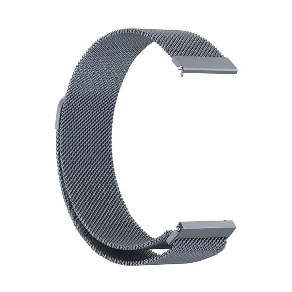 Urrem (20 mm) til Samsung Galaxy Watch 4 40 mm/ 42 mm mørkegrå