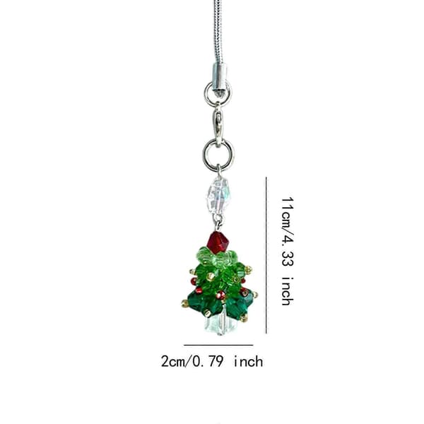 |NN| Christmas Phone Charm Christmas Tree Creative Hanging Ornament Phone Pendant