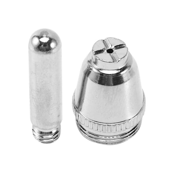 20 PCS Plasma Torch Cutting Tool Nozzles Electrodes Cutter Torch Consumables Kit Fit for AG60 WSD60 SG55
