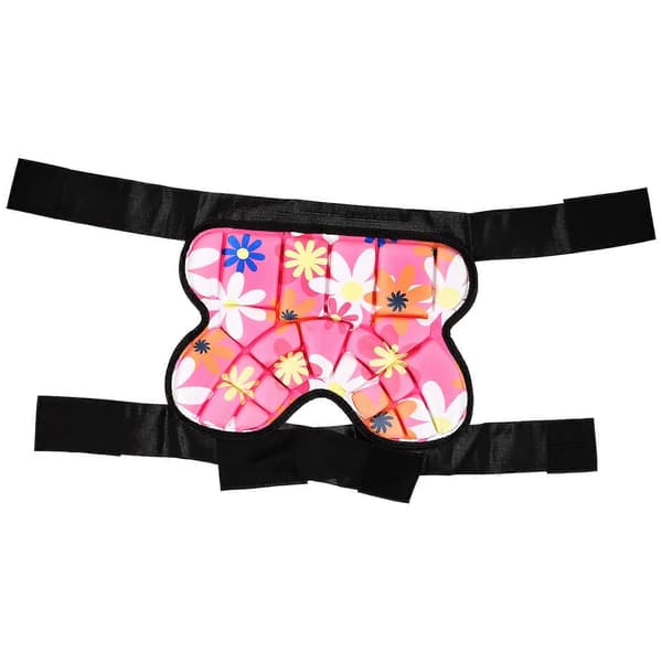 Roller Skate Hip Protector Shock Absorption Kids Pink 35x30x3 cm Impact Protection 1-pack