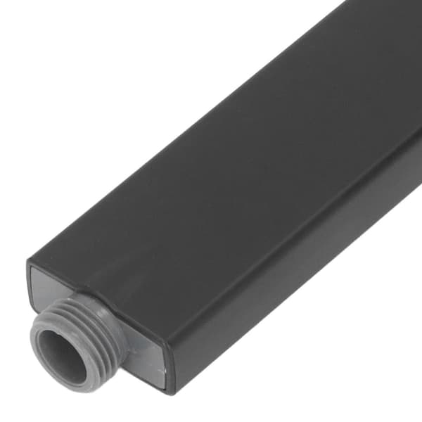 Korkeapaineinen litteä suihkupää, mattamusta, G1/2 KLB
