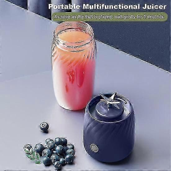 Portable Blender Electric Juicer with Sharp Blades Large Capacity Cordless Rechargeable Portable Juice Making Machine