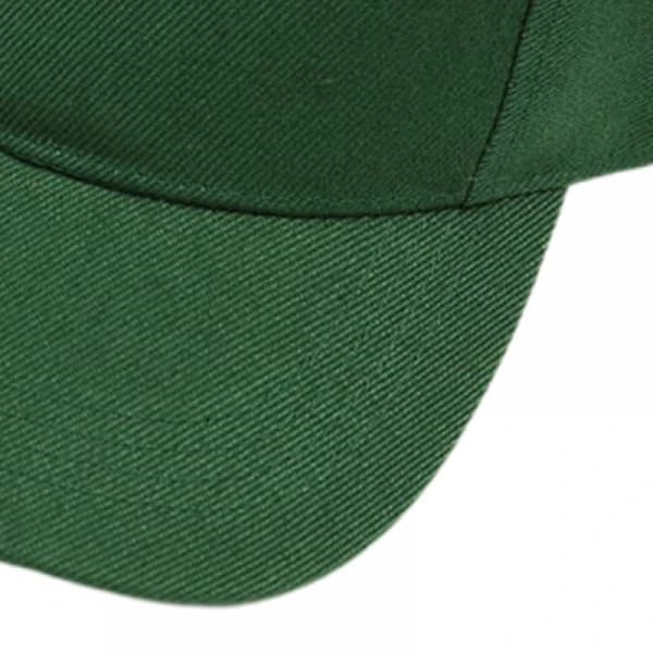 Solhat, polyesterstof, justerbar størrelse, neutral farve, unisex polyester solhat til hverdagsbrug og udendørsaktiviteter UV (grøn)