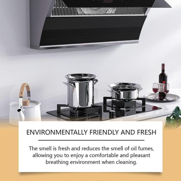 Jue-Fish Kitchen Grease Remover Foaming Range Hood Degreaser And Stain Cleaner