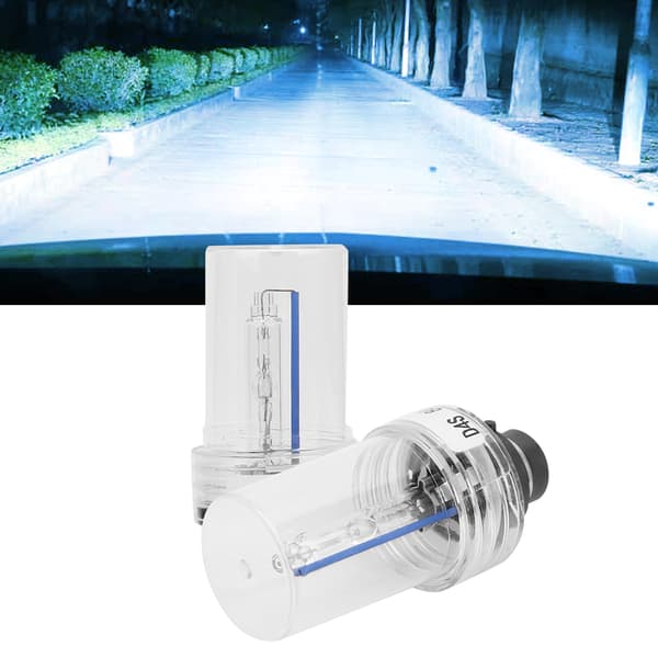 2 stk D4S 8000K 35W Xenon frontlys erstatning modifisert bil LED frontlys