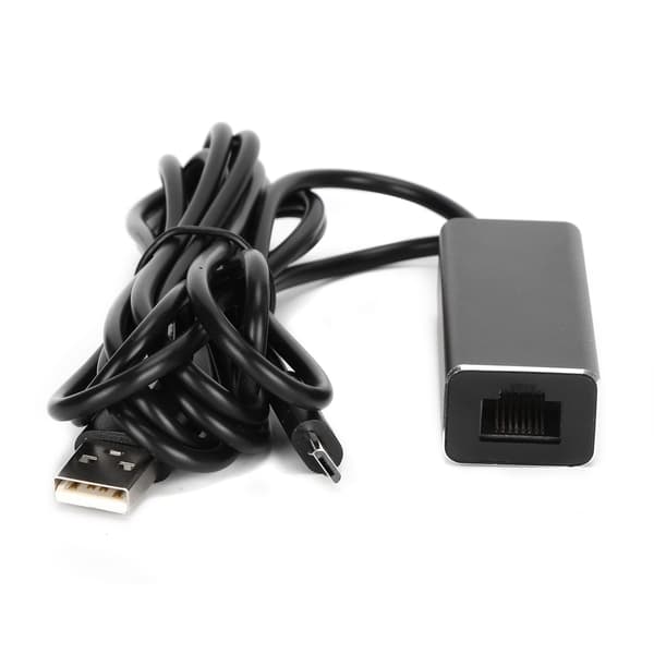 Micro USB till RJ45 Ethernet-adapter 10/100 Mbps Konvertering Transmission för TV-stickor
