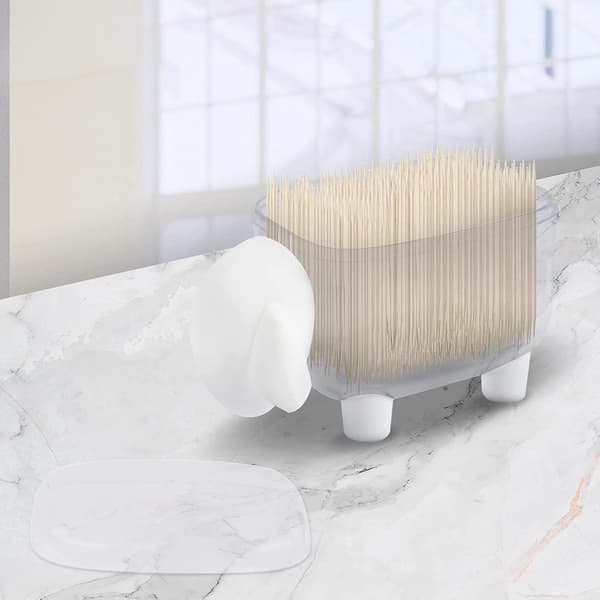 Creative Dustproof Desktop Storage Box Toothpicks, Cotton Swabs, Tissues Etc. Cute Sheep Shaped Box