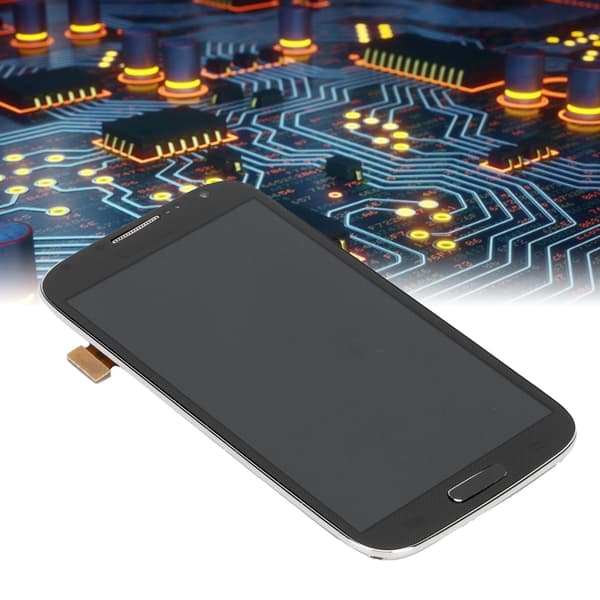LCD-skærm Touch Digitizer-udskiftning til Samsung Galaxy S4 Sort