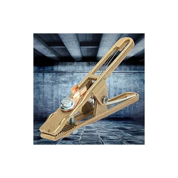 Brass Ground Clamp, Welding Ground Clamp for Welding Cable Grounding for Welding Machine (260A)