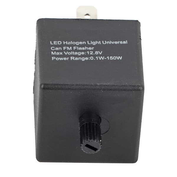 12V 24V 3-PIN Justerbart LED Blinkrelæ Blinklys Lysblink til Bil Motorcykel
