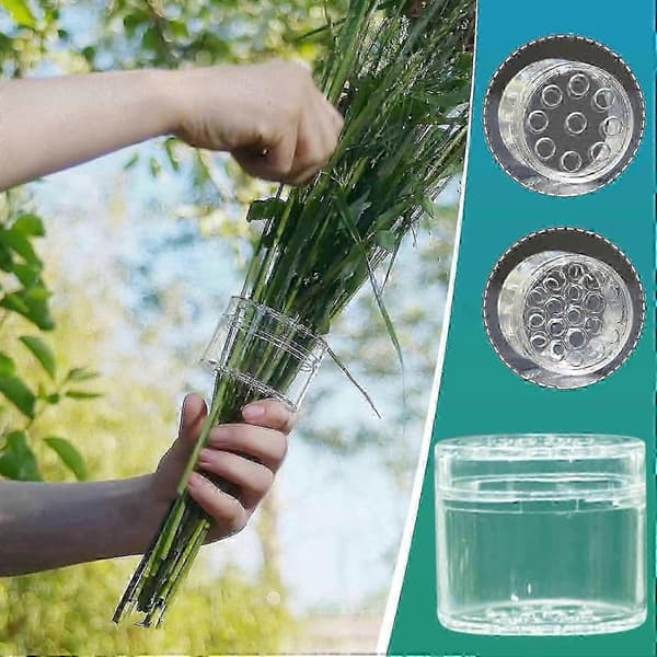 Spiral Ikebana Stilkholder til Vaser, DIY Blomsterkunsttilbehør, Blomsterarrangementsværktøjer