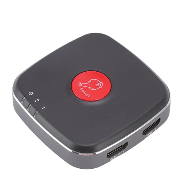 8K dubbelriktad HD Multimedia Interface 2.1 Splitter 2 in 1 utgång Stöder höghastighets 48 Gbps 8K vid 60 Hz Switcher för PS5 US-kontakt