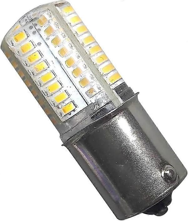 BA15S LED-lamppu SMD3014 Lämmin valkoinen 2700-3000k 12V Vene Auto Valo x2