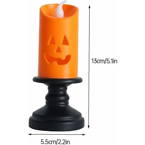 Halloween Lys Græskar Form LED Lys Hjemmekontor Lampe Dekoration