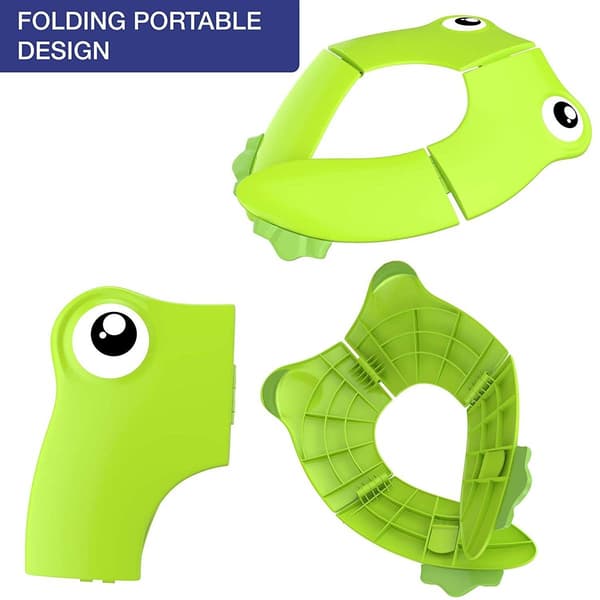 Hopfällbar bärbar toalettstolsskydd för potträning, KLB