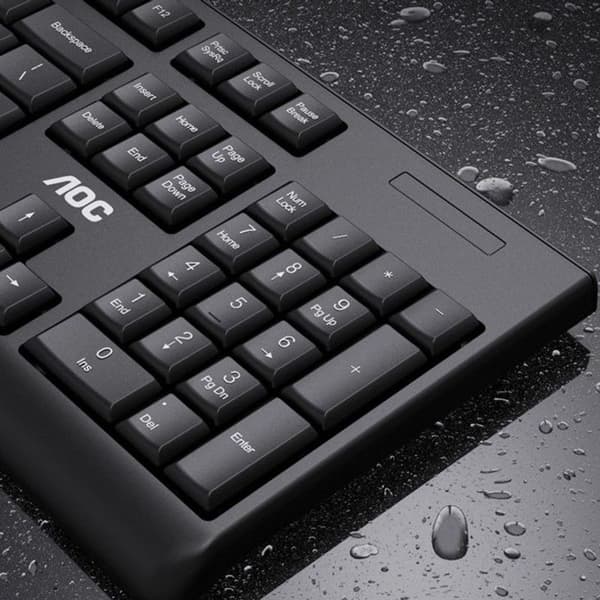 Wireless Keyboard and Mouse Combo 2.4G Full Size