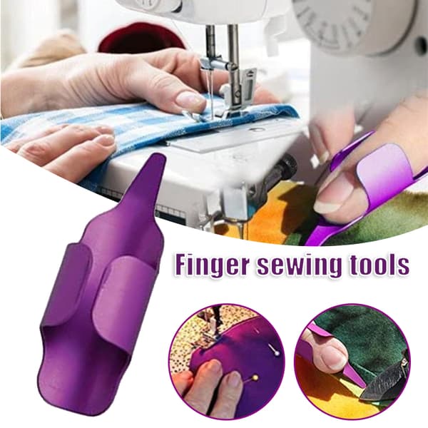 Sewing Fingerthing Pusher Finger Gloves Open Adjustable Design Sewing Accessories Easy A A