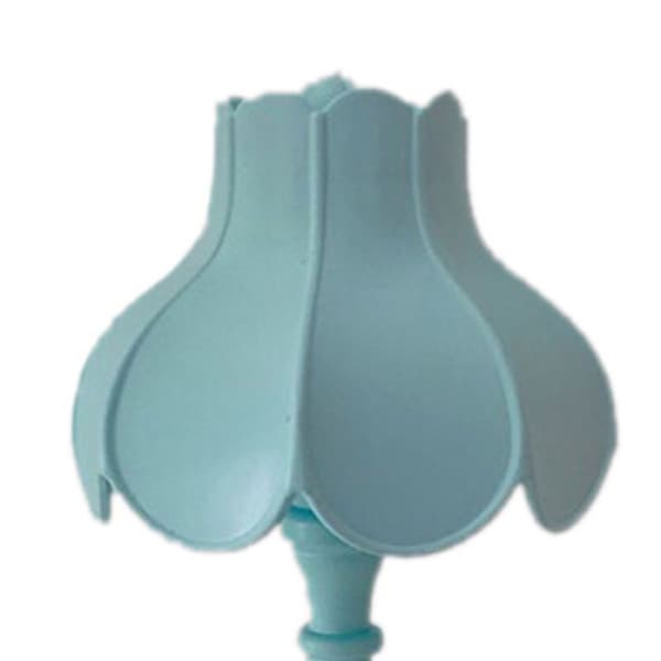 Retro bordlampe med lotusbladsdesign, perfekt til pigeværelser KLB