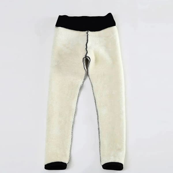 Dam Leggings Vinter Tjocka Leggings GRÅ-S Grå-S