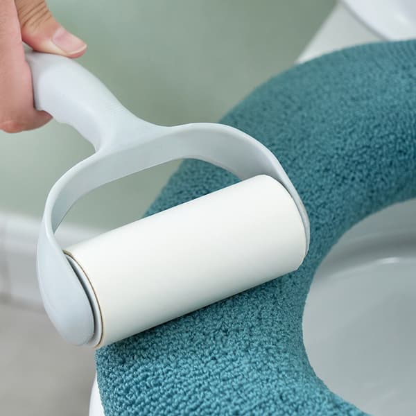 5-pakkaus universaali neulottu pestävä wc-istuin, kotitalous-wc