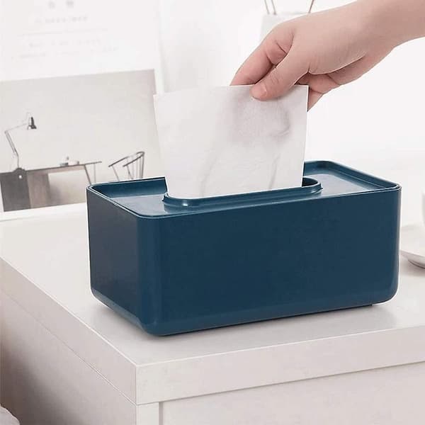 Kosmetisk vevsboks, vevboksholder, dispenser, avtakbar