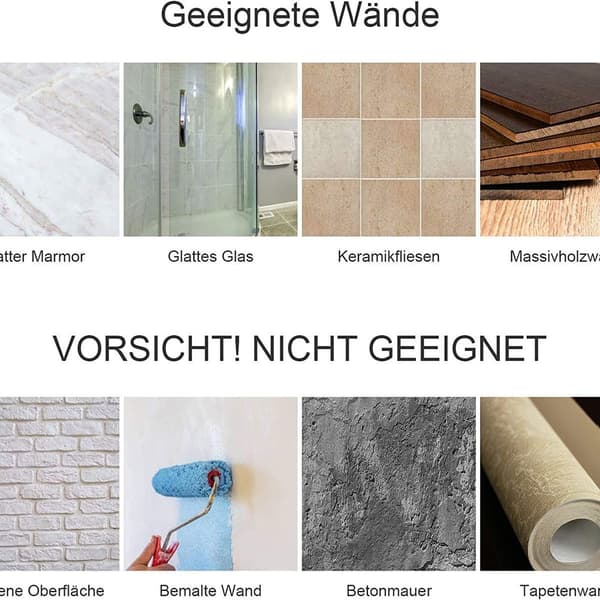 Håndkleholder bad ingen boring håndklestang selvklebende håndklering