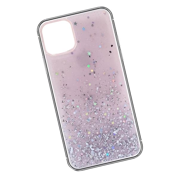 2x Lyx Bling Paljett Stjerneglitter Deksel For iPhone Rosa iPhoneXR_tfrf
