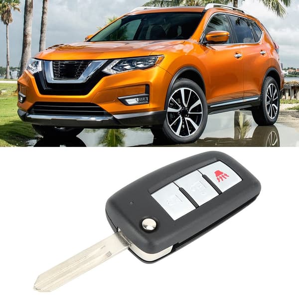 3-knapps bilfjernkontrolltilbehør CWTWB1G767 passer til Nissan Rogue 2014 2015 2016 2017