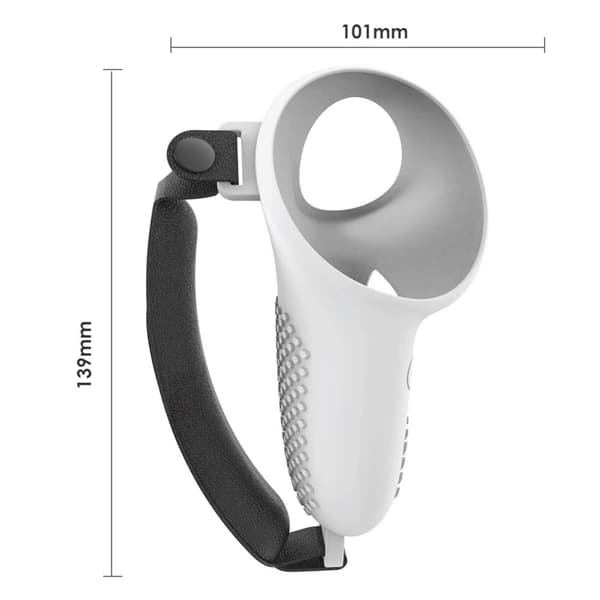 Silicone Grip / Protection for Meta Quest 3 Controller White